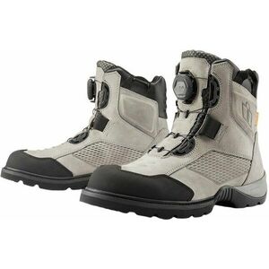 ICON - Motorcycle Gear Stormhawk WP Boots Grey 39 Motoros csizmák kép