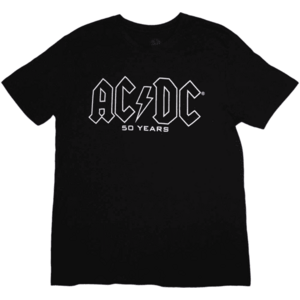 AC/DC Ing Logo History Black S kép