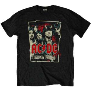 AC/DC Ing Highway To Hell Sketch Black L kép