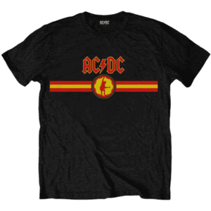 AC/DC Ing Logo & Stripe Black L kép