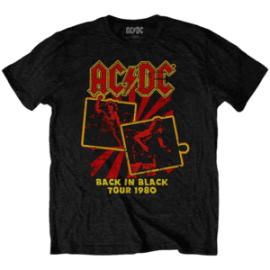 AC/DC Ing Back in Black Tour 1980 Black S kép