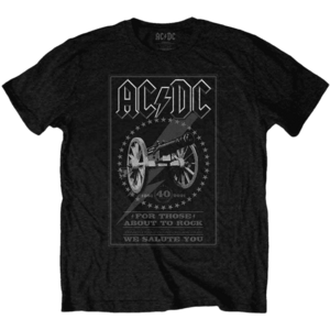 AC/DC Ing FTATR 40th Monochrome Black 2XL kép