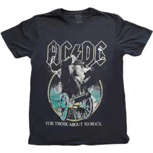 AC/DC Ing FTATR Yellow Outlines Black 2XL kép