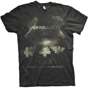 Metallica Ing Master Of Puppets Distressed Black S kép