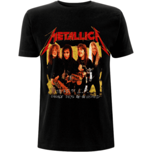 Metallica Ing Garage Photo Yellow Black XL kép