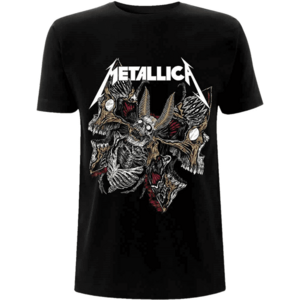 Metallica Ing Skull Moth Black S kép