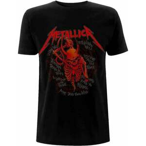 Metallica Ing Skull Screaming Red 72 Seasons Black M kép