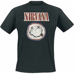 Nirvana Ing Distressed Logo Black M kép