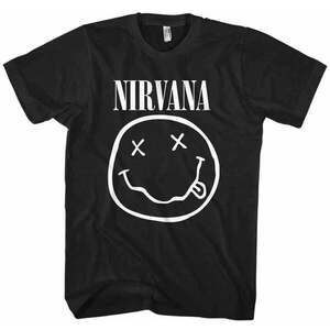 Nirvana Ing White Smiley Black S kép