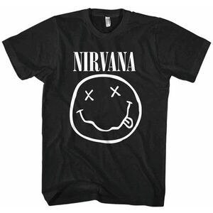 Nirvana Ing White Smiley Black M kép