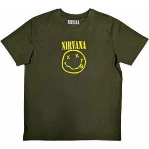 Nirvana Ing Yellow Smiley Green L kép