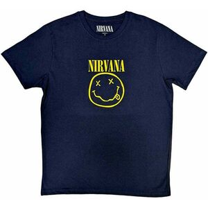 Nirvana Ing Yellow Smiley Navy M kép