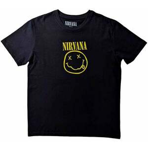 Nirvana Ing Yellow Smiley Flower Sniffin' Black L kép