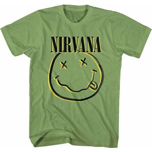 Nirvana Ing Inverse Happy Face Unisex Green XL kép