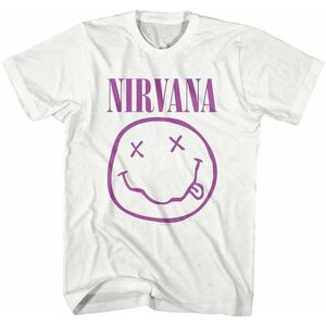 Nirvana Ing Purple Smiley White M kép