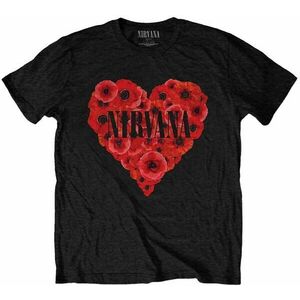 Nirvana Ing Poppy Heart Black XL kép