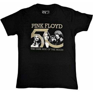 Pink Floyd Ing Band Photo & 50th Logo Black XL kép