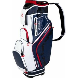 Fastfold Storm Navy/White/Red Cart Bag kép