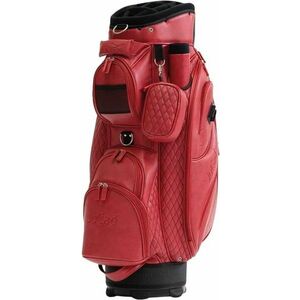 Jucad Style Red/Leather Optic Cart Bag kép