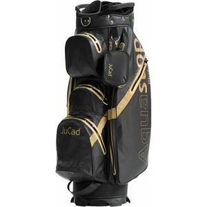 Jucad Aquastop Plus Black/Gold Cart Bag kép