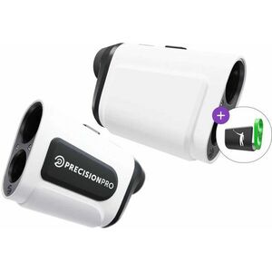 Precision Pro Golf NX10 Slope Rangefinder SET Lézeres távolságmérő White/Black kép