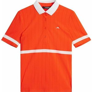 J.Lindeberg Moira Polo Tangerine Tango L Rövid ujjú póló kép