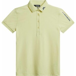 J.Lindeberg Tour Tech Womens Polo Wax Yellow XS Rövid ujjú póló kép