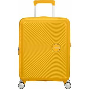 American Tourister Soundbox Spinner EXP 55/20 Cabin 4 kerekes bőrönd-Bővíthető Golden Yellow 35, 5/41 L kép