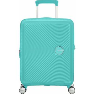 American Tourister Soundbox Spinner EXP 55/20 Cabin 4 kerekes bőrönd-Bővíthető Poolside Blue 35, 5/41 L kép