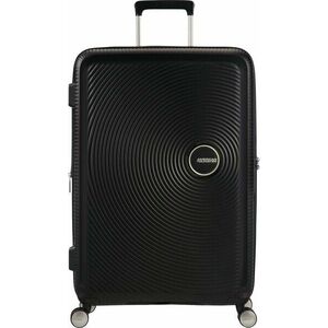 American Tourister Soundbox Spinner EXP 67/24 Medium Check-in 4 kerekes bőrönd-Bővíthető Bass Black 71.5/81 L kép