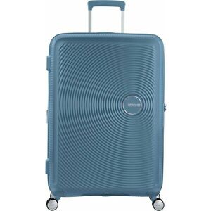 American Tourister Soundbox Spinner EXP 77/28 Large Check-in 4 kerekes bőrönd-Bővíthető Stone Blue 97/110 L kép