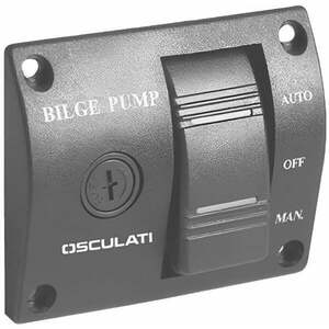 Osculati Universal Switch Panel for Bilge Pumps 12 / 24 V Hajó kapcsoló kép