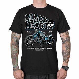 Póló BLACK HEART Blue Bobber kép