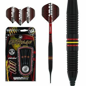 Darts Winmau Outrage Brass 18g 3 db kép