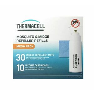 Thermacell utántöltő Mega-Pack (120 órás védelem - 10 db patron, 30 db 4 órás lapka) kép