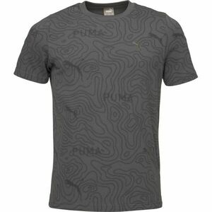 Puma OPEN ROAD AOP TEE Férfi póló, sötétszürke, méret kép