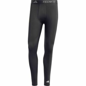 adidas TECHFIT COMPRESSION TRAINING LONG LEGGINGS Férfi sportleggings, sötétszürke, méret kép