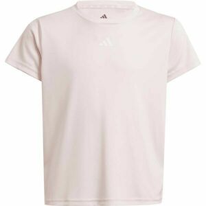 adidas TRAIN ESSENTIALS REGULAR TRAINING T-SHIRT Lány edzőpóló, rózsaszín, méret kép