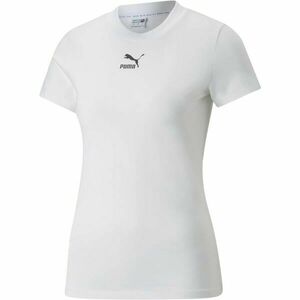 Puma CLASSICS SLIM TEE Női póló, fehér, méret kép