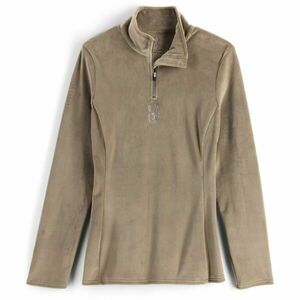 Spyder SHIMMER BUG ZIP T-NECK Női fleece felső, barna, méret kép