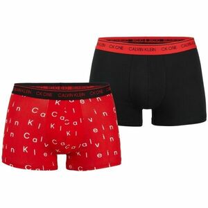 Calvin Klein HOL CTN 2PK-TRUNK 2PK Férfi bokszeralsó, piros, méret kép