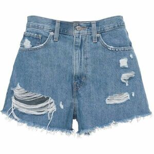 Levi's® HIGH WAISTED MOM SHORT Női farmer rövidnadrág, világoskék, méret kép