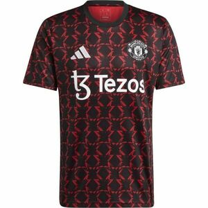 adidas MANCHESTER UNITED PRE-MATCH JERSEY Férfi futballmez, piros, méret kép