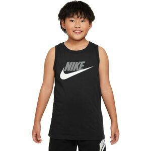 Nike SPORTSWEAR Fiú ujjatlan felső, fekete, méret kép