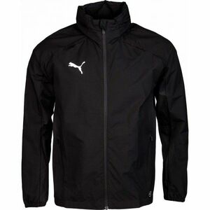 Puma LIGA TRAINING RAIN JACKET Férfi sportkabát, fekete, méret kép