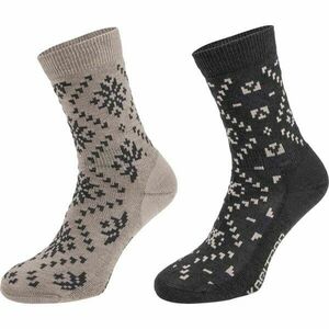 KARI TRAA TIRIL WOOL SOCK 2PK Női gyapjúzokni, szürke, méret kép