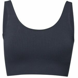 BOODY RIBBED SEAMLESS BRA Női melltartó, sötétszürke, méret kép