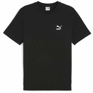 Puma CLASSICS SMALL LOGO TEE Férfi póló, fekete, méret kép