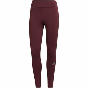 adidas OTR 7/8 TGT Női leggings futásra, bordó, méret kép