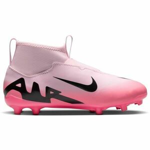 Nike JR ZOOM MERCURIAL SUPERFLY 9 ACADEMY FG/MG Gyerek futballcipő, rózsaszín, méret 32 kép